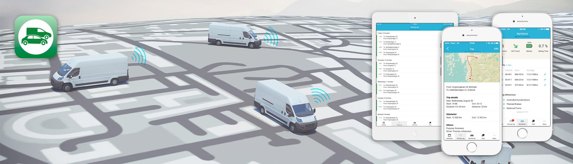 Modul-Fleet er et system til styring af vognparken